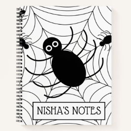 Cuaderno Halloween de Black Spider