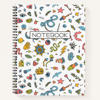 Cuaderno Halloween de brujería mágica espeluznante