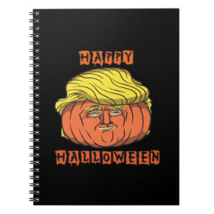Cuaderno Halloween de Funny Donald Pumpkin