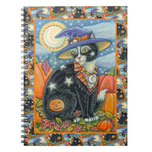 CUADERNO HALLOWEEN DE LA TESTIGO Y RATÓN DEL CÁMARA DE CÓDI (Frente)