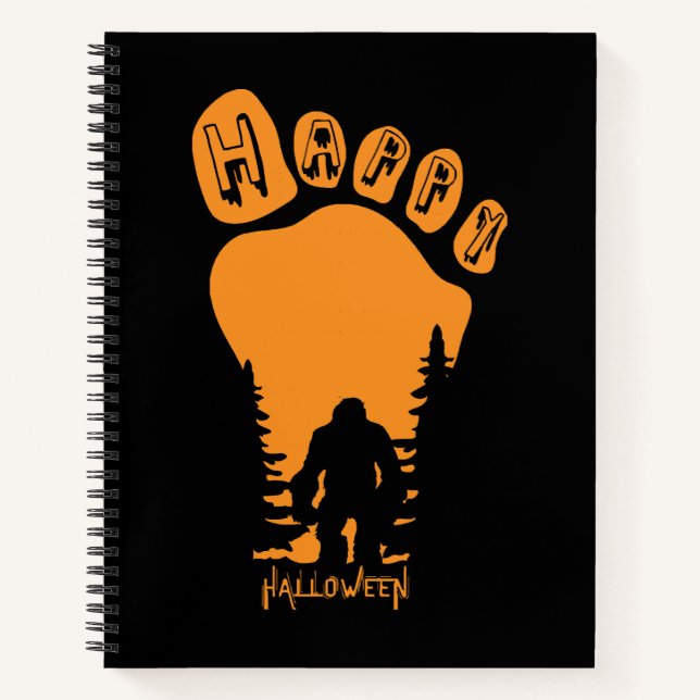 Cuaderno Halloween del buen pie (Anverso)