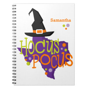 Cuaderno Halloween en Texas Hocus Pocus