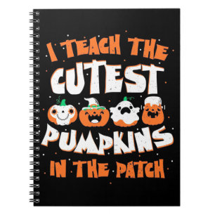 Cuaderno Halloween Enseño La Calabaza Más Cuidadosa