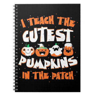Cuaderno Halloween Enseño La Calabaza Más Cuidadosa