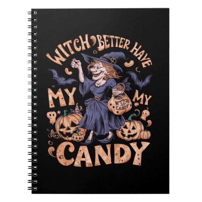 Cuaderno Halloween espumocrático (Frente)