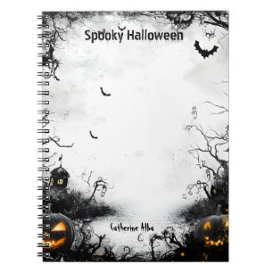 Cuaderno Halloween fantasmal