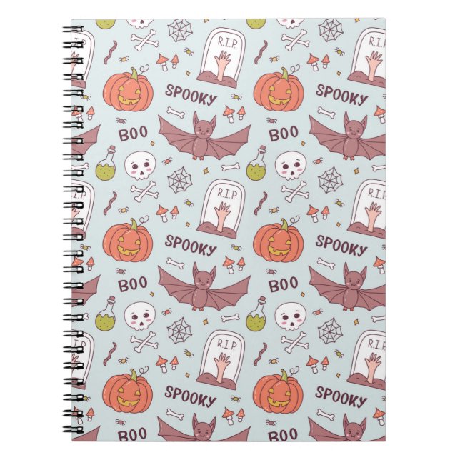 Cuaderno Halloween fantasmal (Frente)