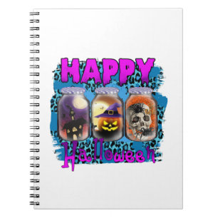 Cuaderno Halloween Feliz cumpleaños de Halloween