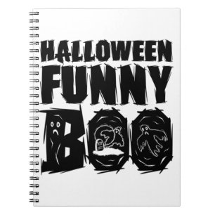Cuaderno Halloween FUNNY BOO T SHIRT