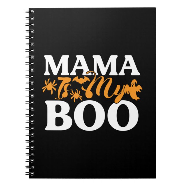 Cuaderno Halloween Mamá es mi cumpleaños (Frente)