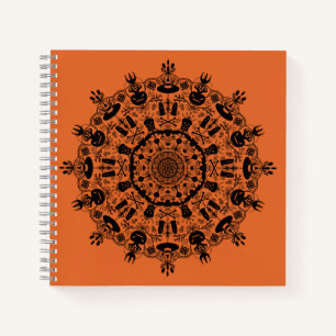 Cuaderno Halloween Mandala