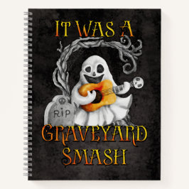 Cuaderno Halloween Monster Mash Fantasma Graveyard