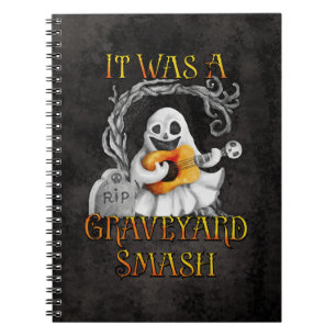 Cuaderno Halloween Monster Mash Fantasma Graveyard
