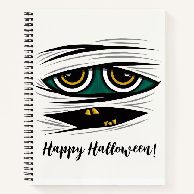 Cuaderno Halloween Mummy (Anverso)