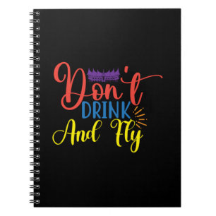 Cuaderno Halloween No Bebe Ni Vuela Cumpleaños