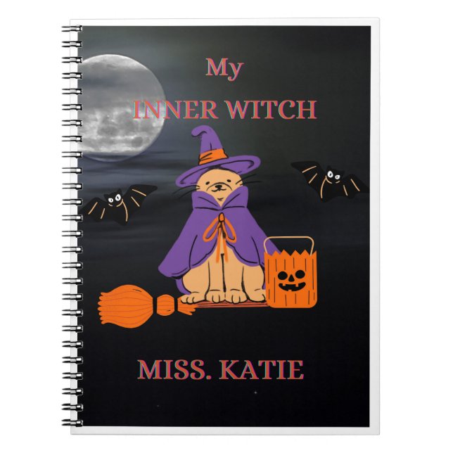 Cuaderno Halloween notebook for intuitive women (Frente)