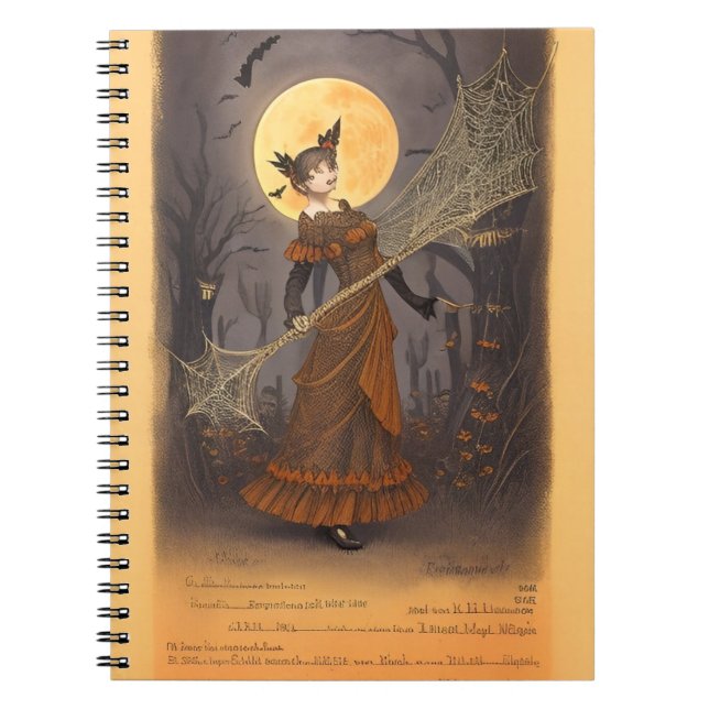Cuaderno Halloween para portátiles (Frente)