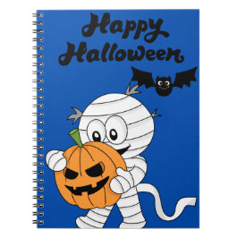 Cuaderno Halloween para portátiles, momia