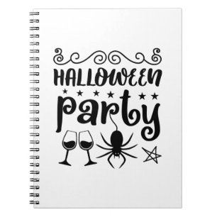 Cuaderno Halloween Party Birthday