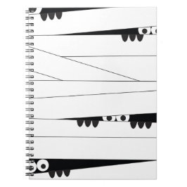 Cuaderno Halloween Peeking Mummy