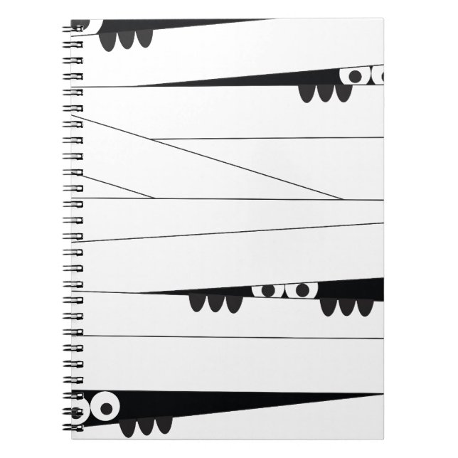 Cuaderno Halloween Peeking Mummy (Frente)