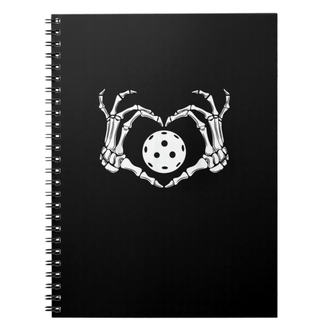 Cuaderno Halloween Pickle Skeleton Heart Hands (Frente)