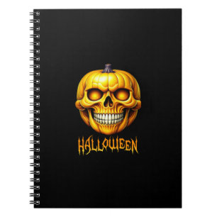 CUADERNO HALLOWEEN PUMPKIN SKULL