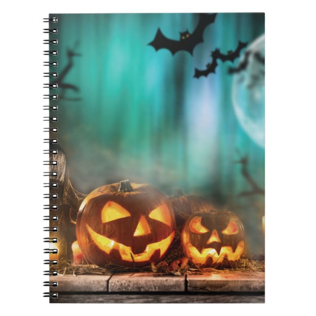 Cuaderno Halloween pumpkins and bats   (Frente)