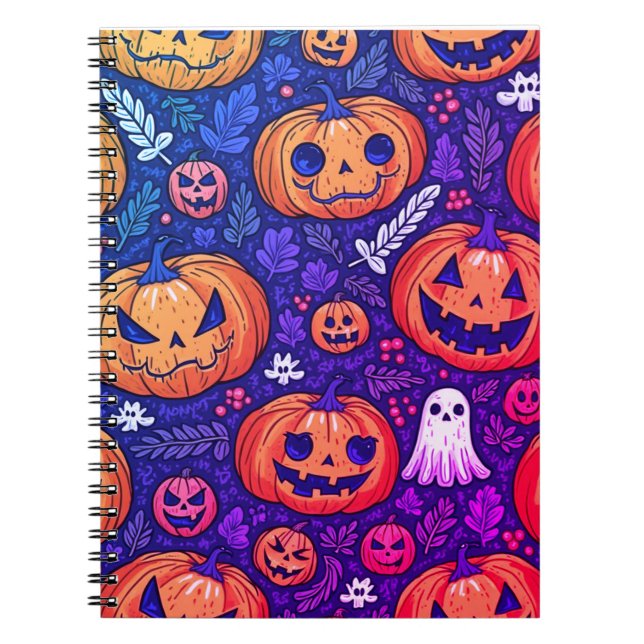 Cuaderno Halloween que niños de 10 años (Frente)