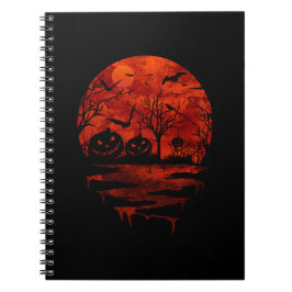 CUADERNO HALLOWEEN SCARY RED MOON