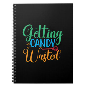 Cuaderno Halloween se está perdiendo el cumpleaños de Candy