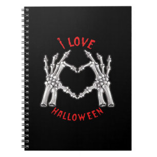 Cuaderno Halloween Skeletal Manos Manos Divertidas divertid