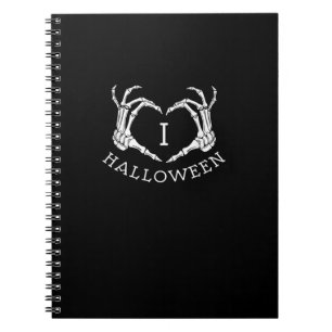 Cuaderno Halloween Skeleton Heart Fall