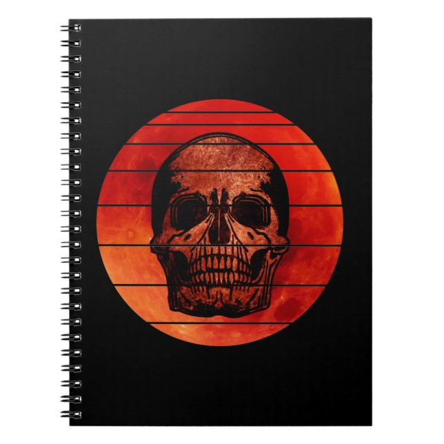 CUADERNO HALLOWEEN SKULL (Frente)