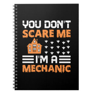 Cuaderno Halloween Soy Un Cumpleaños Mecánico