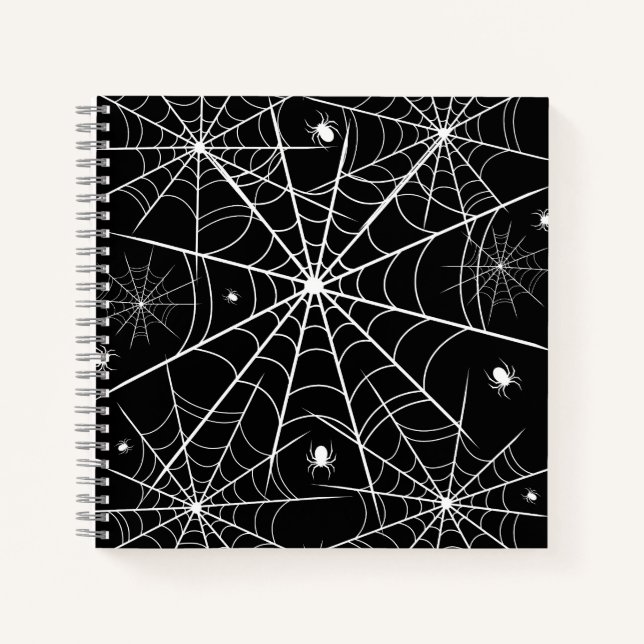 Cuaderno Halloween Spider Web (Anverso)