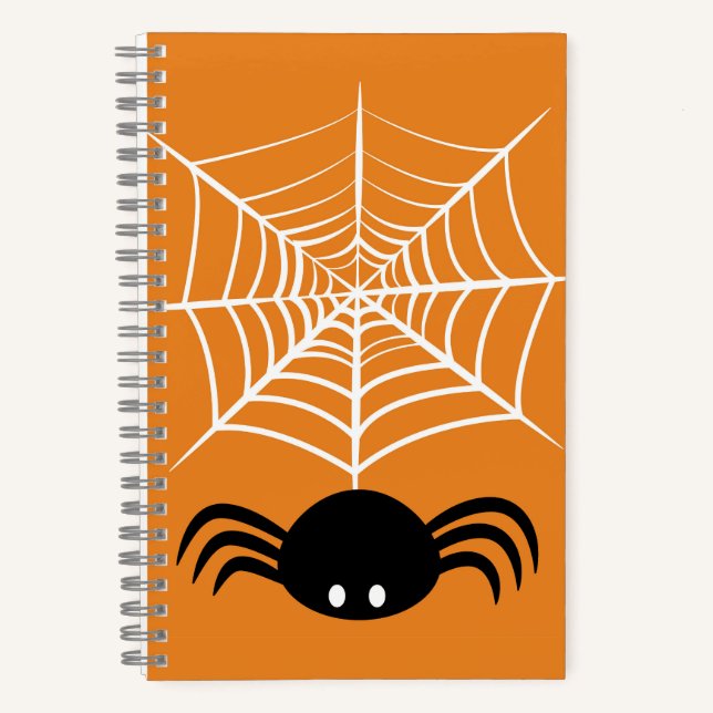 Cuaderno Halloween Spider Web (Anverso)