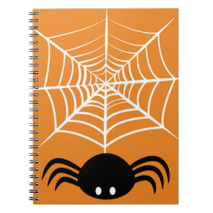 Cuaderno Halloween Spider Web
