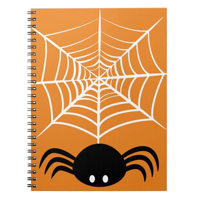 Cuaderno Halloween Spider Web (Frente)