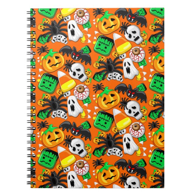 Cuaderno Halloween Spooky Candies Fiesta (Frente)