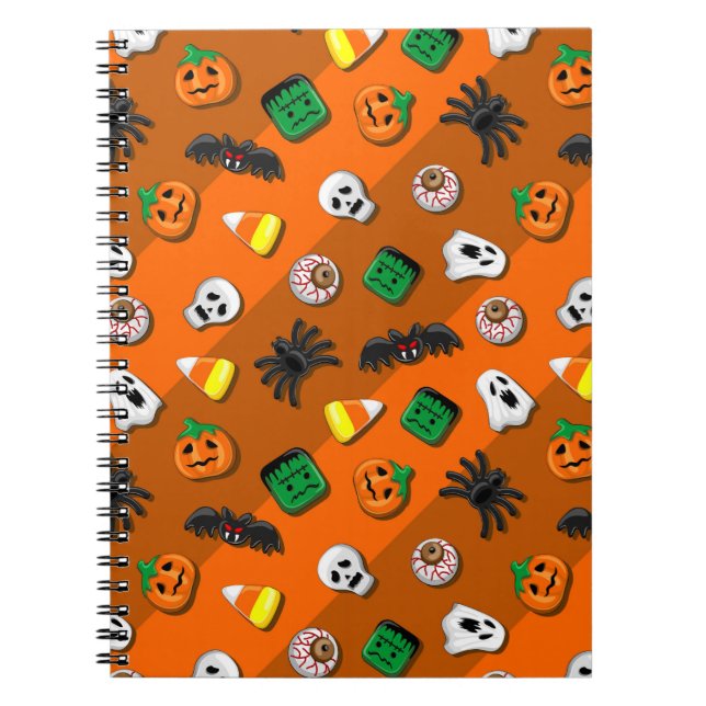 Cuaderno Halloween Spooky Candies Fiesta (Frente)