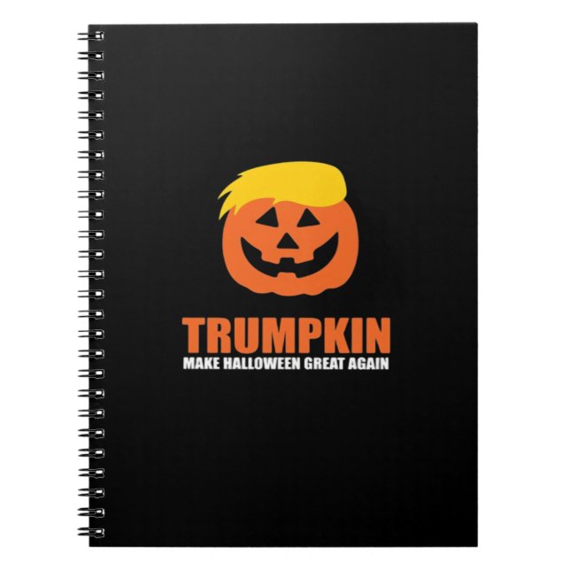 Cuaderno Halloween Trumpkin V2 (Frente)
