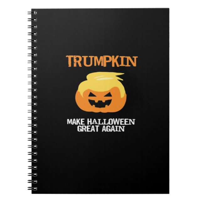 Cuaderno Halloween Trumpkin V3 (Frente)