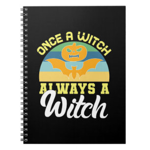 Cuaderno Halloween Una Vez Una Bruja Siempre Un Cumpleaños 
