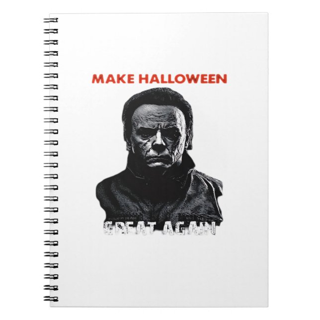 Cuaderno Halloween vuelva a ser grande - Halloween de horro (Frente)