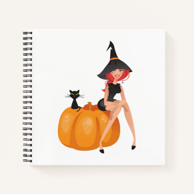 CUADERNO HALLOWEEN WITCH (Anverso)