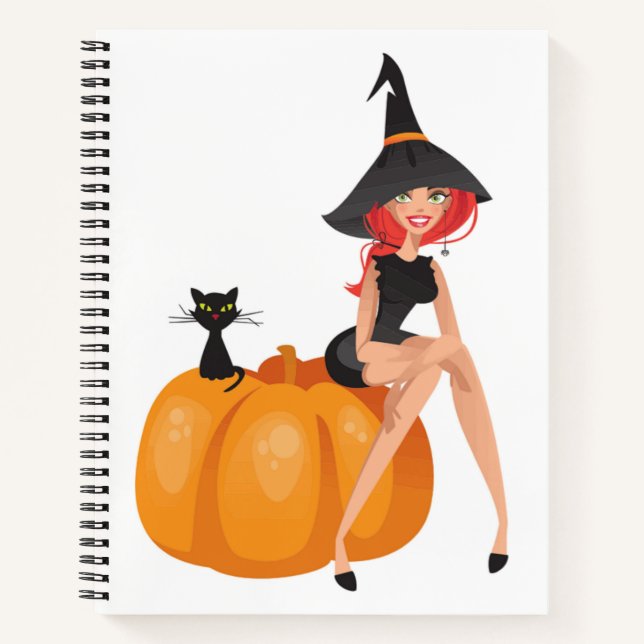 CUADERNO HALLOWEEN WITCH (Anverso)