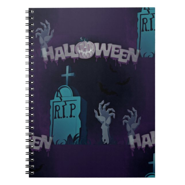 Cuaderno halloween zombie (Frente)