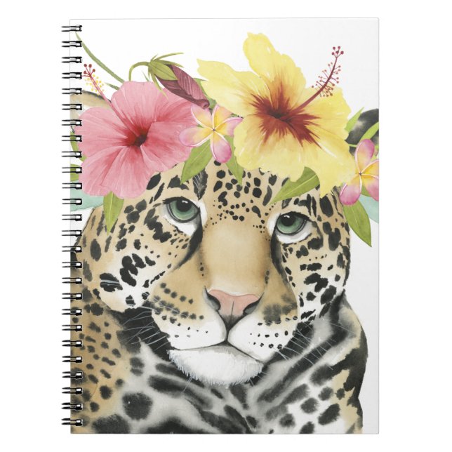 Cuaderno Halo tropical | Dulce chita (Frente)