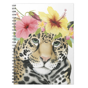 Cuaderno Halo tropical  Dulce guepardo